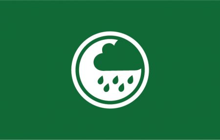 StormWater Quality icon with dark green background