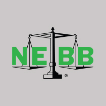 nebb certification logo with gray background