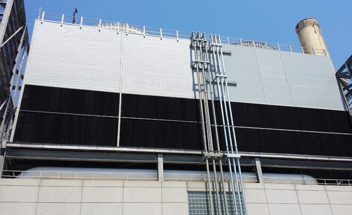 Air Inlet Louvers in Cooling Tower
