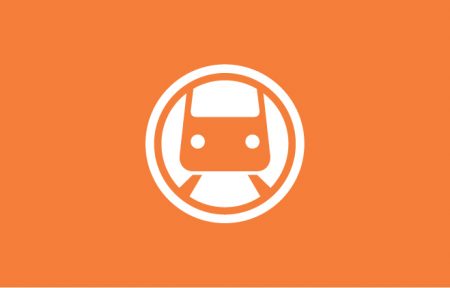 Transportation History orange icon