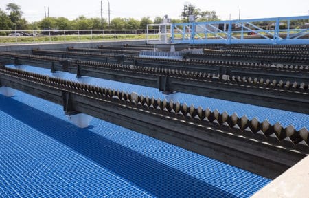 Water treatment products in application