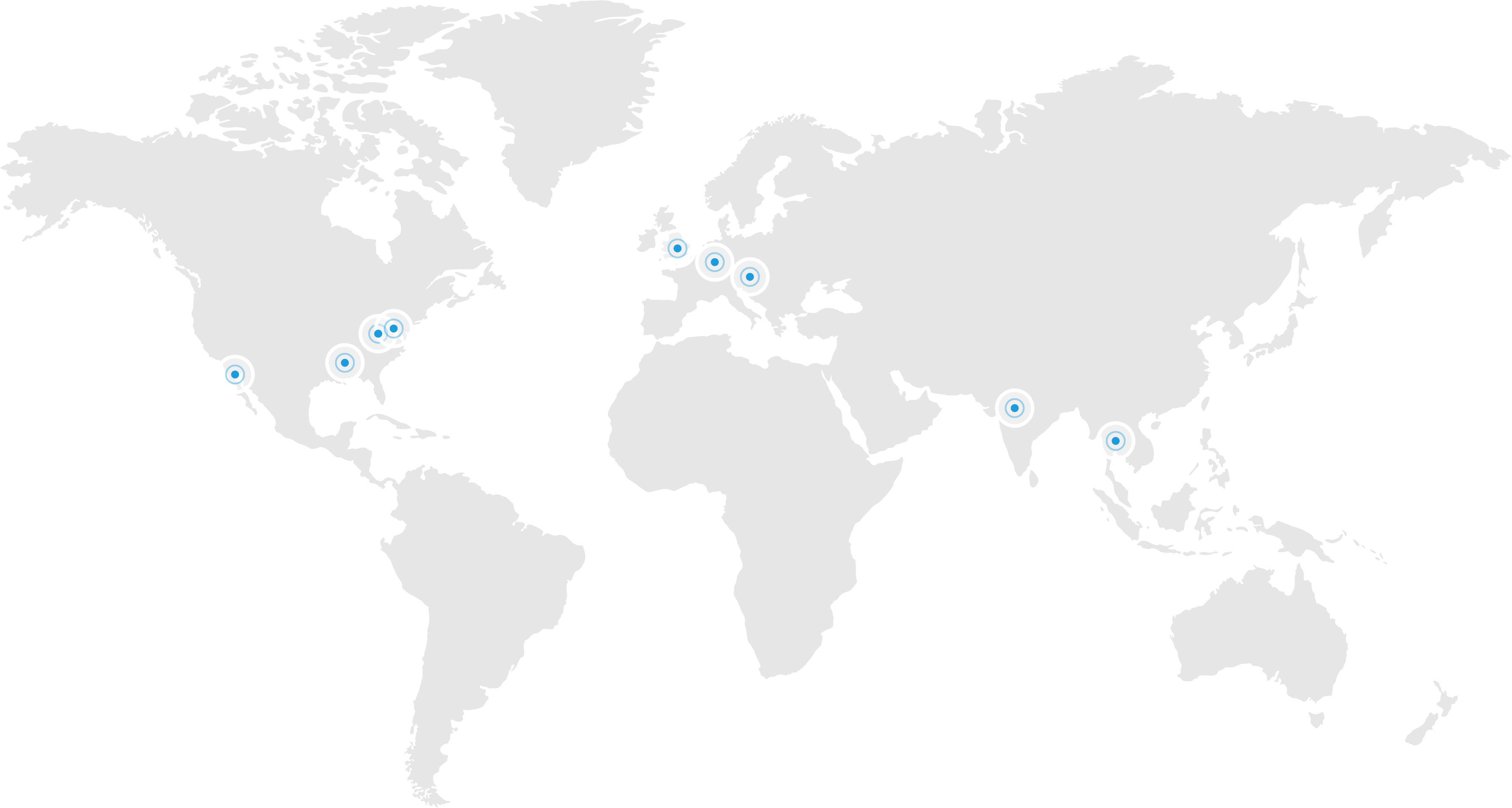 Brentwood worldwide facilities locations