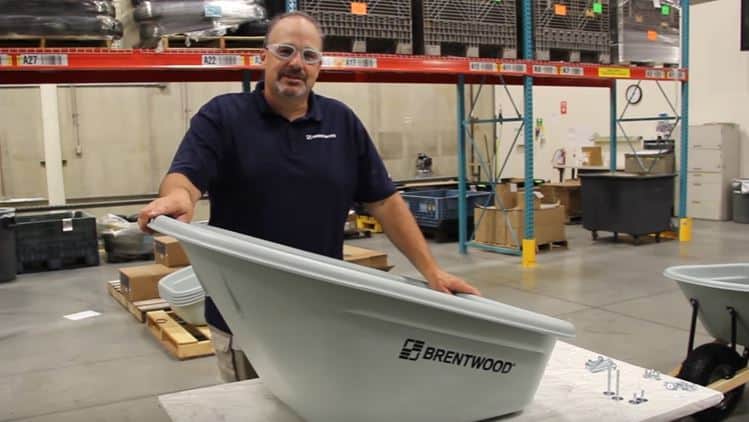 Brentwood Wheelbarrow assembly