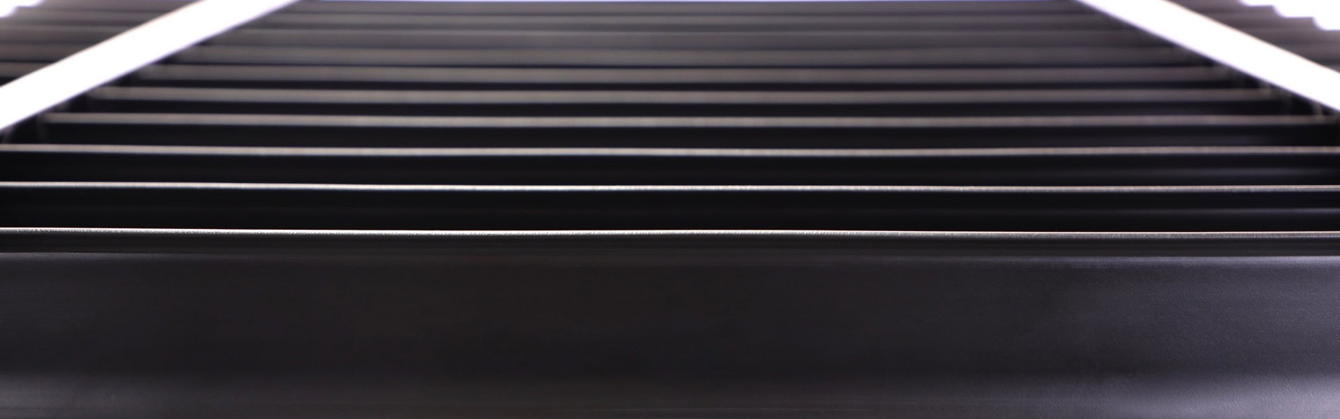Un primer plano que muestra las crestas del eliminador de derivas Tap 155 Blade-Style