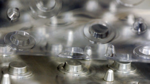 An image of plastics shaped in the thermoforming process.